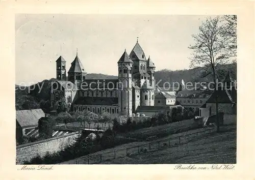 AK / Ansichtskarte Maria_Laach_Glees Basilika Maria_Laach_Glees