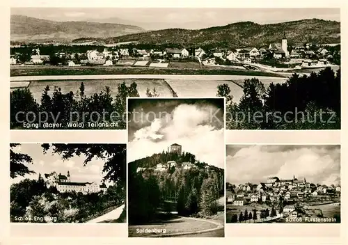 AK / Ansichtskarte Eging_See Saldenburg Schloss Englburg Fuerstenstein Eging_See