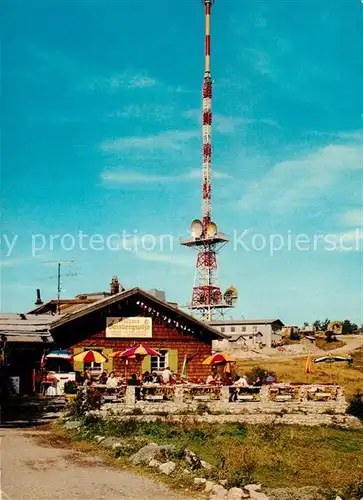 AK / Ansichtskarte Salzburg_Oesterreich Gasthof Gaisbergspitze Sendemast Salzburg_Oesterreich