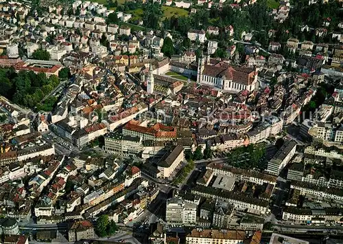 AK / Ansichtskarte St_Gallen_SG Fliegeraufnahme St_Gallen_SG