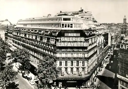 AK / Ansichtskarte Paris Galeris Lafayette Paris