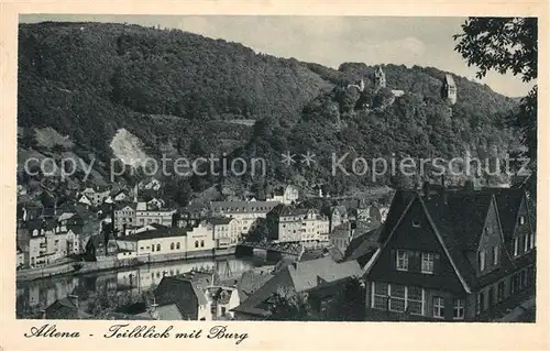 AK / Ansichtskarte Altena_Lenne Burg Altena_Lenne