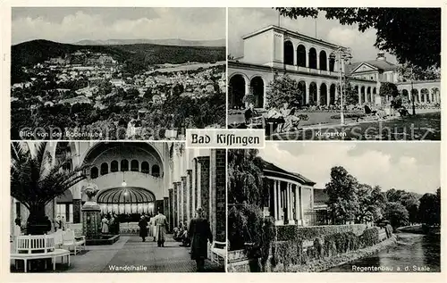 AK / Ansichtskarte Bad_Kissingen Kurgarten Wandelhalle Regentenbau Bad_Kissingen