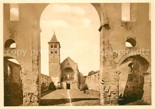 AK / Ansichtskarte Hersfeld_Bad Ruine der Benediktiner Klosterkirche  Hersfeld_Bad