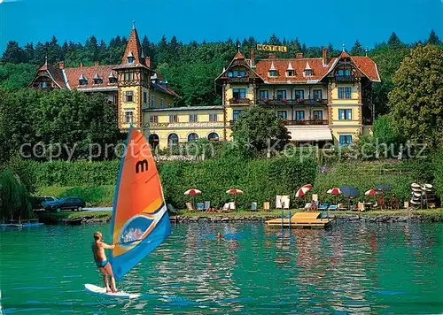 AK / Ansichtskarte Klagenfurt_Woerthersee Schlosshotel Klagenfurt_Woerthersee