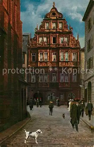 AK / Ansichtskarte Hoffmann_Heinrich Heidelberg Hotel und Restaurant zum Ritter  Hoffmann Heinrich