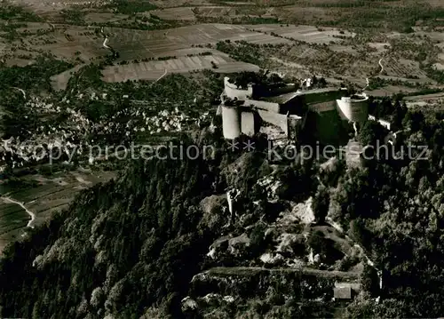 AK / Ansichtskarte Neuffen Fliegeraufnahme Hohen Neuffen Burg Neuffen