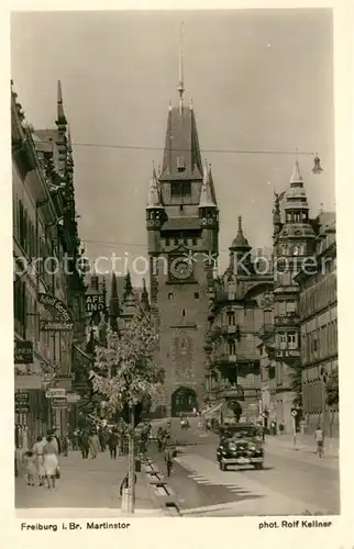 AK / Ansichtskarte Foto_Kellner_Rolf_Nr. 2207 Freiburg Breisgau Martinstor Foto_Kellner_Rolf_Nr.