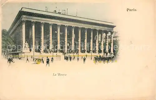 AK / Ansichtskarte Paris La Bourse Paris