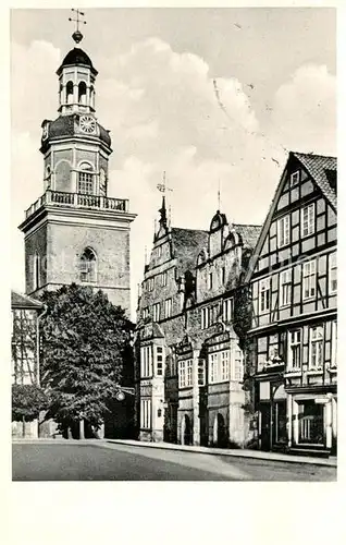 AK / Ansichtskarte Rinteln St. Nicolai Ratskeller Markt Rinteln