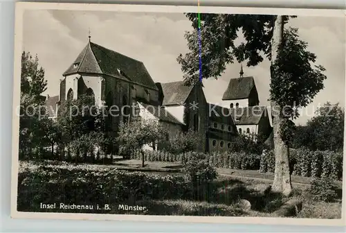 AK / Ansichtskarte Insel_Reichenau Muenster Kirche Insel Reichenau