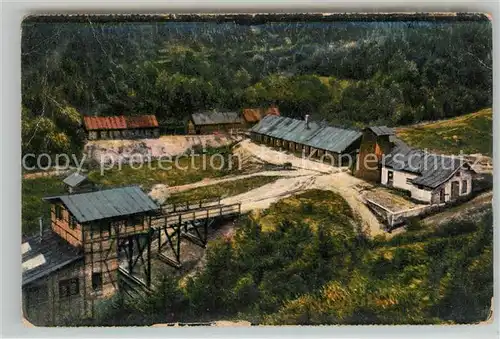 AK / Ansichtskarte Urbeis Silberbergwerk an der Deutsch Franzoesischen Grenze Kuenstlerkarte Urbeis