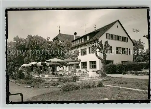 AK / Ansichtskarte Insel_Reichenau Hotel Seeschau Terrasse Insel Reichenau