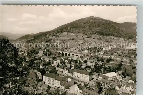 AK / Ansichtskarte Hornberg_Schwarzwald Panorama Hornberg Schwarzwald