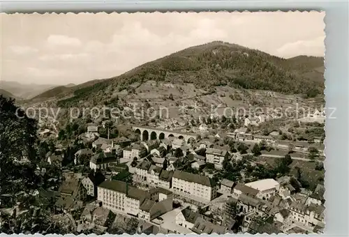 AK / Ansichtskarte Hornberg_Schwarzwald Panorama Hornberg Schwarzwald