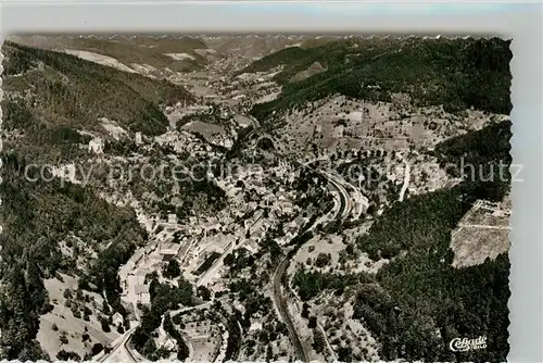 AK / Ansichtskarte Hornberg_Schwarzwald Fliegeraufnahme Fliegeraufnahme Hornberg Schwarzwald