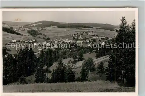 AK / Ansichtskarte Schonach_Schwarzwald Panorama Schonach Schwarzwald