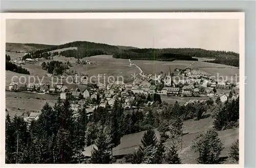 AK / Ansichtskarte Schonach_Schwarzwald Panorama Schonach Schwarzwald