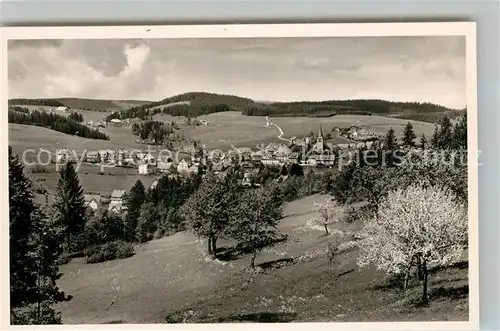 AK / Ansichtskarte Schonach_Schwarzwald Panorama Schonach Schwarzwald