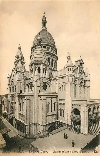 AK / Ansichtskarte Paris Le Sacre Coeur Basilique Paris