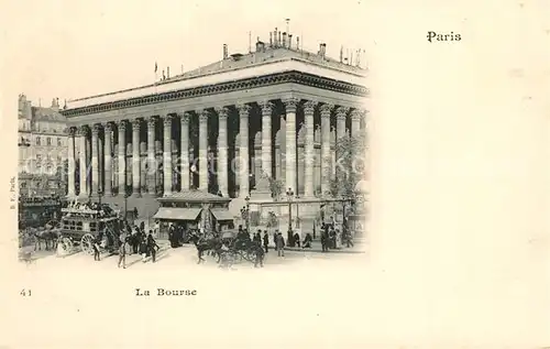 AK / Ansichtskarte Paris La Bourse Paris