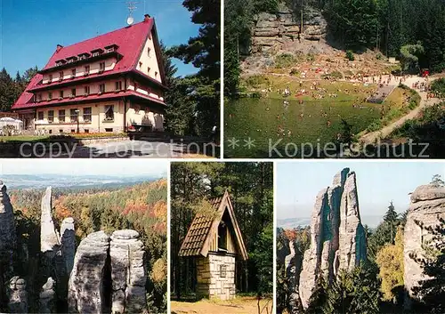 AK / Ansichtskarte Jicin Parkhotel Skalni Mesto Jicin