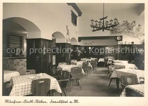 AK / Ansichtskarte Frankfurt_Main Muenchner Kindl Stuben Hotel Excelsior Frankfurt Main