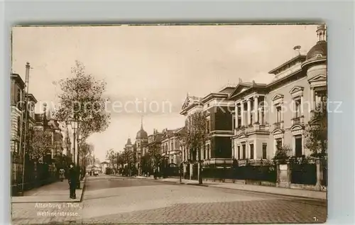 AK / Ansichtskarte Altenburg_Thueringen Wettinerstrasse Altenburg Thueringen