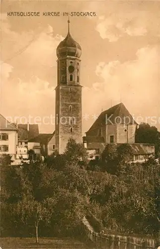 AK / Ansichtskarte Stockach_Bodensee Kath Kirche Stockach Bodensee