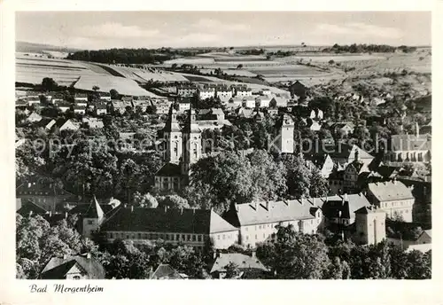 AK / Ansichtskarte Bad_Mergentheim Panorama Bad_Mergentheim