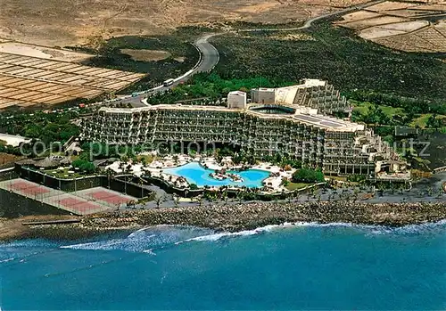 AK / Ansichtskarte Lanzarote_Kanarische Inseln Fliegeraufnahme Hotel Las Salinas Lanzarote