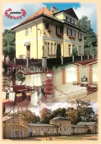 AK / Ansichtskarte Marianske_Lazne Pension Restaurant Kalifornia Marianske_Lazne