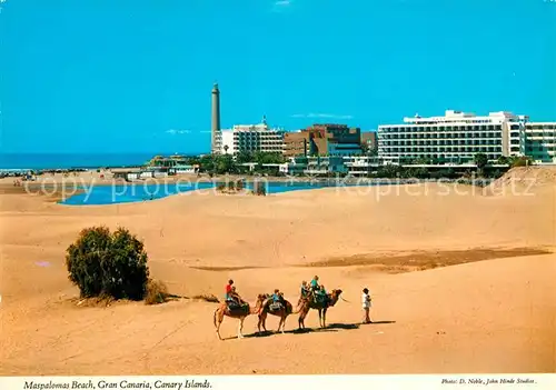 AK / Ansichtskarte Gran_Canaria Maspalomas Beach Gran Canaria