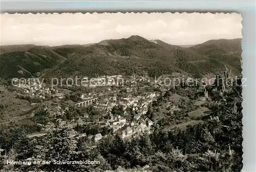 AK / Ansichtskarte Hornberg_Schwarzwald Panorama  Hornberg Schwarzwald