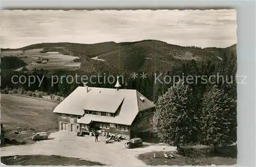 AK / Ansichtskarte Schonach_Schwarzwald Gasthaus Wilhelmsh&#246;he Schonach Schwarzwald