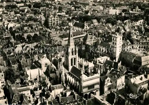 AK / Ansichtskarte Dijon_Cote_d_Or Eglise Notre Dame Tour de Bar Vue Aerienne  Dijon_Cote_d_Or