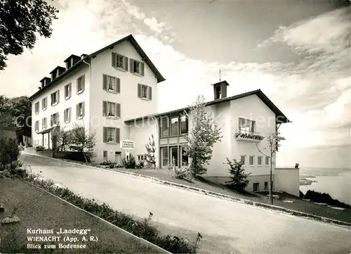 AK / Ansichtskarte Wienacht Tobel Kurhaus Landegg Bodensee  Wienacht Tobel