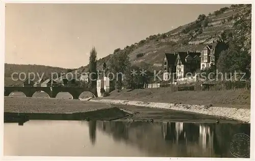 AK / Ansichtskarte Bad_Mergentheim Uferpartie Bad_Mergentheim