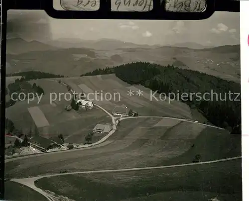 AK / Ansichtskarte Hornberg_Schwarzwald Fliegeraufnahme Hornberg Schwarzwald