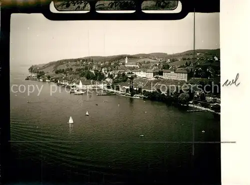 AK / Ansichtskarte Meersburg_Bodensee Fliegeraufnahme Meersburg Bodensee