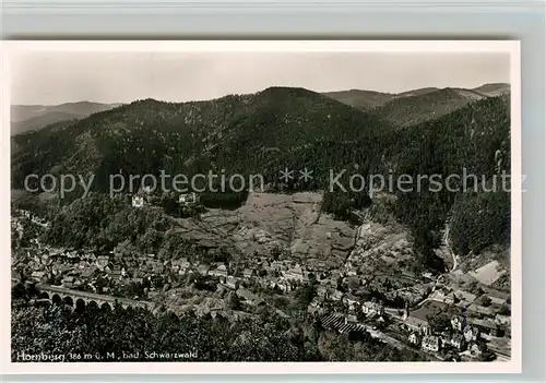 AK / Ansichtskarte Hornberg_Schwarzwald Panorama Hornberg Schwarzwald