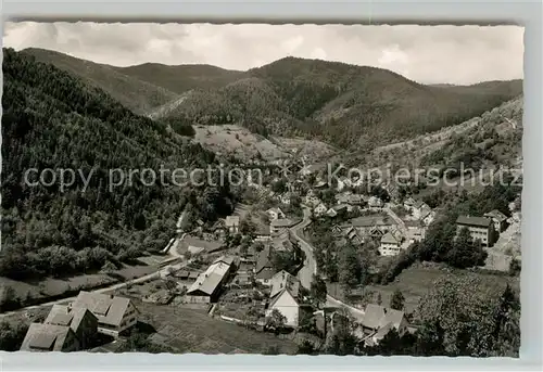 AK / Ansichtskarte Hornberg_Schwarzwald Panorama Hornberg Schwarzwald