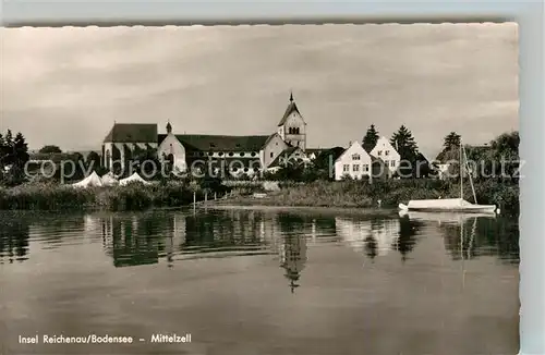 AK / Ansichtskarte Insel_Reichenau_Bodensee Kirche Mittelzell 