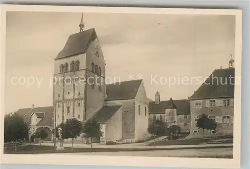 AK / Ansichtskarte Insel_Reichenau_Bodensee Muensterkirche 