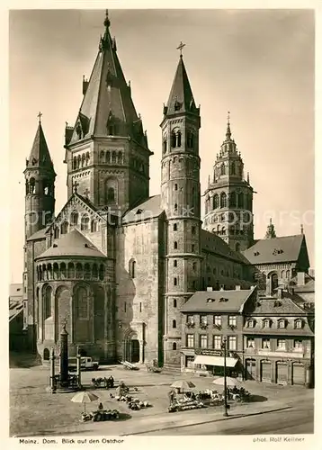 AK / Ansichtskarte Mainz_Rhein Dom Ostschor Foto Ralf Kellner Nr. 3806 Mainz Rhein