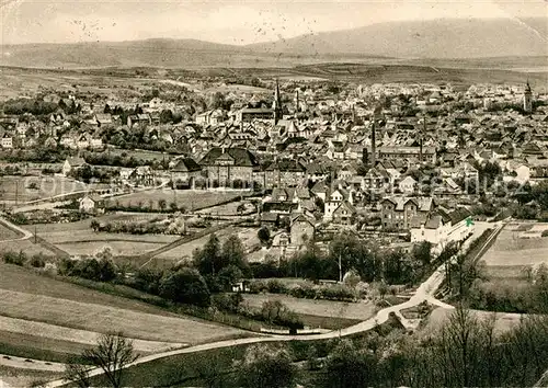 AK / Ansichtskarte Eschwege Blick vom Leuchtberg Eschwege