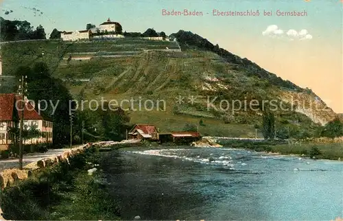 AK / Ansichtskarte Baden Baden Ebersteinschloss bei Gernsbach Baden Baden