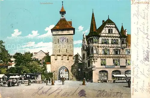 AK / Ansichtskarte Konstanz_Bodensee Schnetztor Konstanz_Bodensee