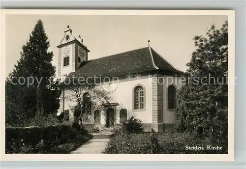 AK / Ansichtskarte Stettlen Kirche Stettlen