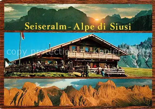 AK / Ansichtskarte Seiseralm_Chiemgau Laurinhuette Seiseralm Chiemgau